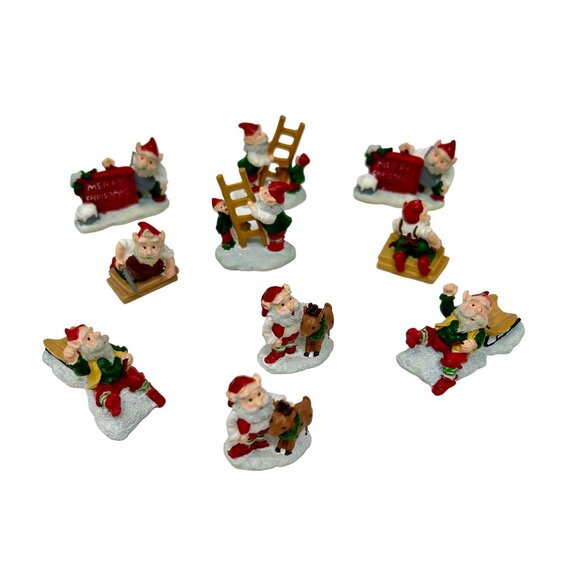 Sweet Little Christmas Elves ‎ - Set of 10 - 2 of each design. - Picture 1 of 8